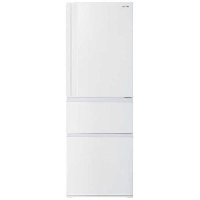 東芝　TOSHIBA　冷蔵庫 3ドア 356L 右開き VEGETA ベジータ SCシリーズ 幅60cm マットホワイト　GR-Y36SC-WU（標準設置無料）
