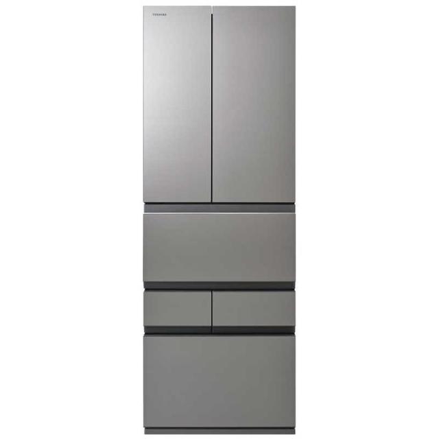 東芝　TOSHIBA　冷蔵庫 6ドア 508L フレンチドア(観音開き) VEGETA ベジータ FZシリーズ 真ん中野菜室 幅65cm アッシュグレージュ　GR-A510FZ-ZH（標準設置無料）