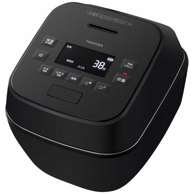 東芝　TOSHIBA　炊飯器 5.5合 炎匠炊き 真空圧力IH グランブラック　RC-10SGA-K