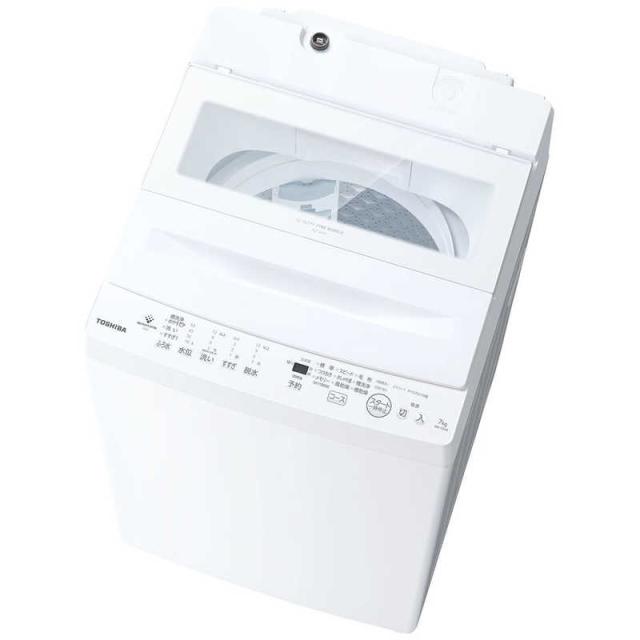 東芝　TOSHIBA　全自動洗濯機 洗濯7.0kg ZABOON ピュアホワイト　AW-7DH6-W（標準設置無料）