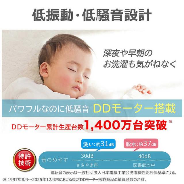 東芝　TOSHIBA　全自動洗濯機 洗濯10.0kg ZABOON グランホワイト　AW-10DHB6-W（標準設置無料）_4