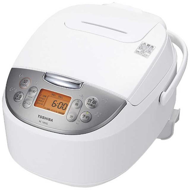 東芝　炊飯器 ホワイト RC-10MSL-W [5.5合 /マイコン] 東芝 マイコンジャー炊飯器 RC-10MSLの評判・口コミは？実際に