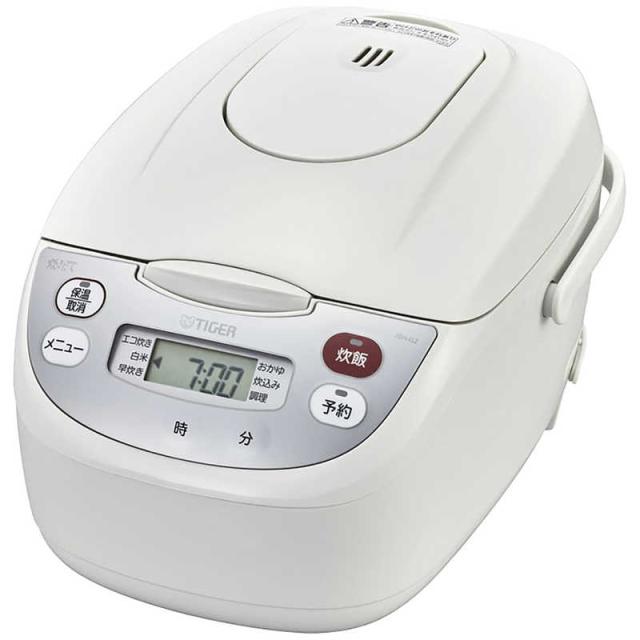 タイガー　TIGER　炊飯器 1升 炊きたて マイコン ホワイト 炊飯ジャー　JBH-G182-W
