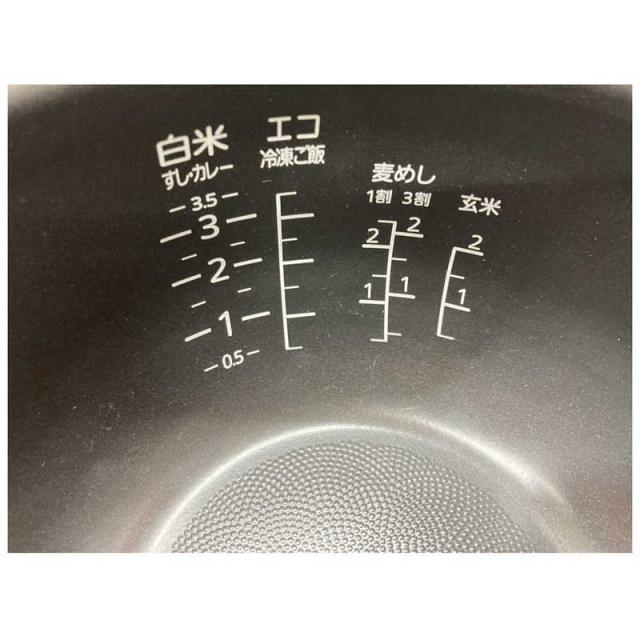 タイガー　TIGER　炊飯器 3.5合 炊きたて ご泡火炊き 圧力IH ピュアブラック 炊飯ジャー　JPD-G060KP_17