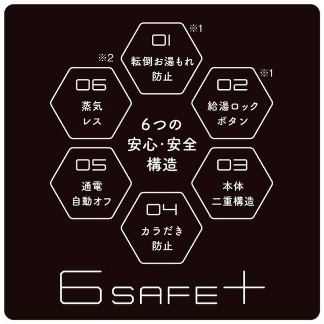 タイガー　TIGER　蒸気レス電気ケトル [0.8L]　PCK-A081-WM マットホワイト