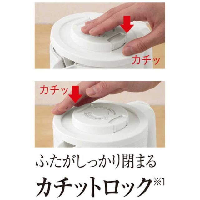 タイガー　TIGER　蒸気レス電気ケトル [0.8L]　PCK-A081-WM マットホワイト