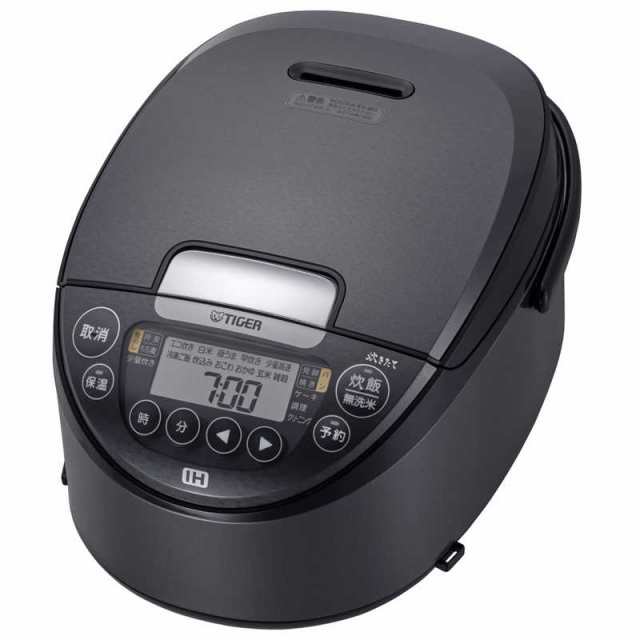 タイガー　TIGER　炊飯器 1升 炊きたて IH メタリックグレー　JPW-S180HMの通販は