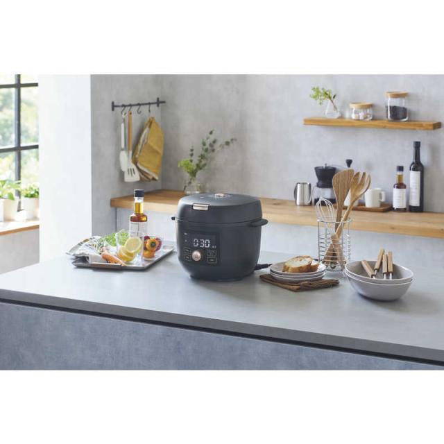 タイガー　TIGER　電気圧力鍋 2.2L マットブラック　COK-B220KM