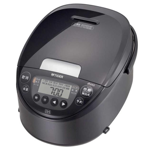 タイガー TIGER 炊飯器 5.5合 炊きたて IHジャー 遠赤黒厚釜 モーブ