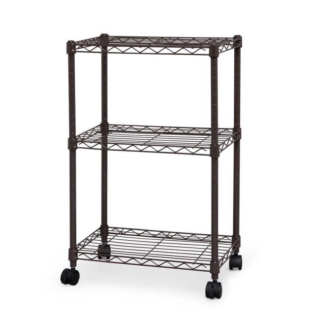 アイリスオーヤマ　IRIS OHYAMA　カラーメタルラック ブラウン CBM-44073　CBM44073