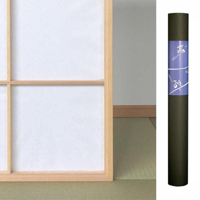 大直 御勤め用明かり障子紙 経師御用商人 雪 60m 白無地 ﾕｷ60M