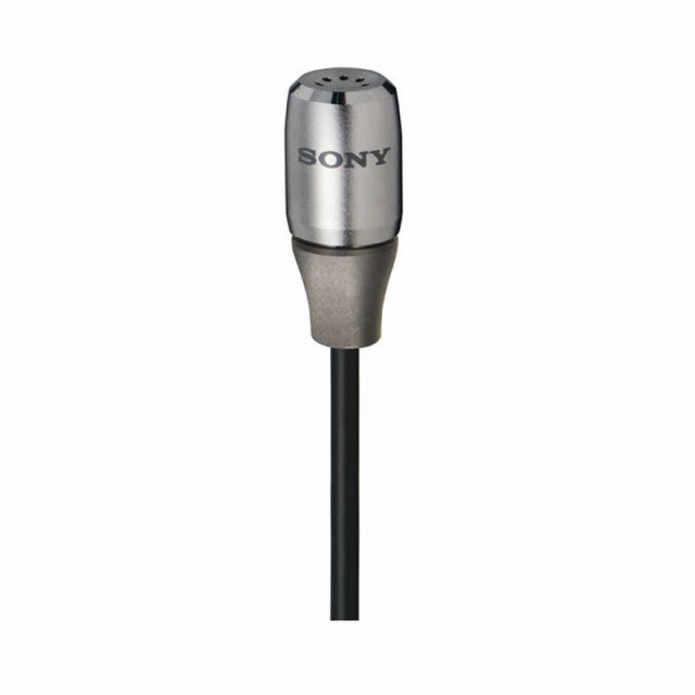 本格派ま！ ソニー コンデンサーマイク ステレオ ビジネス用 ホルダークリップ付属 ECM-CS10