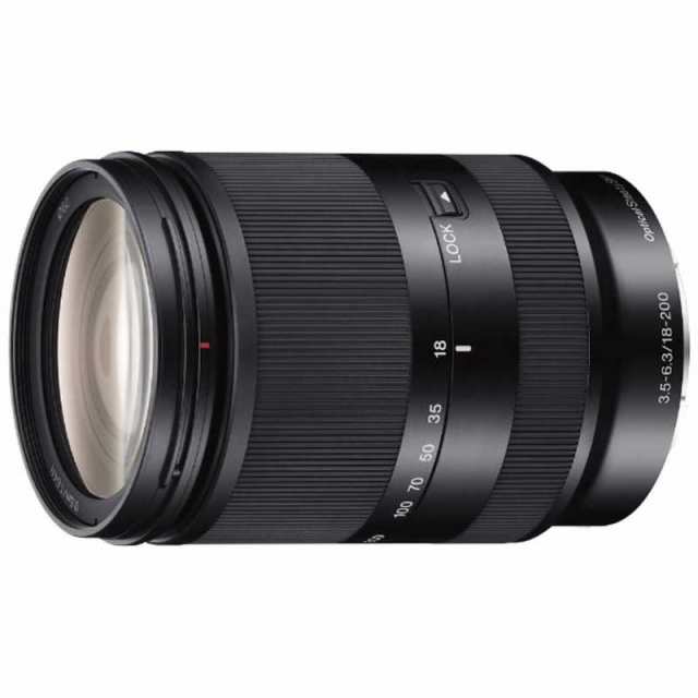 ソニー　SONY　カメラレンズ APS-C用 ［ソニーE /ズームレンズ］ ブラック　E 18-200mm F3.5-6.3 OSS LE SEL18200LE