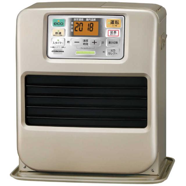 コロナ　CORONA　石油ファンヒーター SRタイプ 木造9畳まで コンクリート12畳まで タンク容量5.0L シャンパンゴールド　FH-SR3325Y