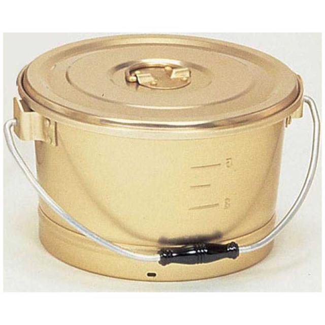 オオイ金属　しゅう酸 丸型一重食缶 (にぎり1ヶ付) 214G (12l) 　ASY88214の通販は