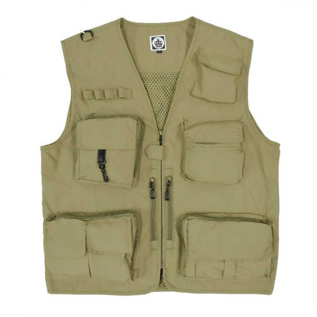 キング　シューティングベスト(15ポケットXXLサイズ) ベージュ　SV15BGXXLの通販は 7,487円