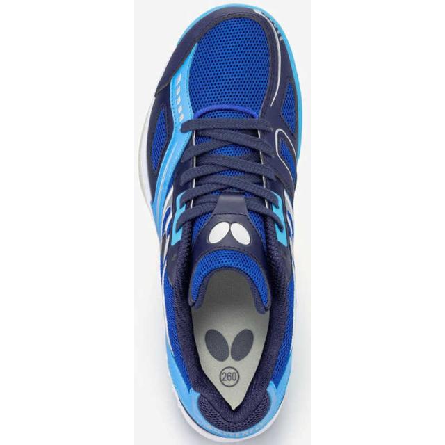 バタフライ　25.0cm ユニセックス レゾライン マッハ(ネイビー×ブルー)　93630