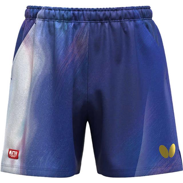 バタフライ　卓球用品 Butterfly インフィリア・パンツ [男女兼用 /3Sサイズ] ブルー (返品交換不可)　52340