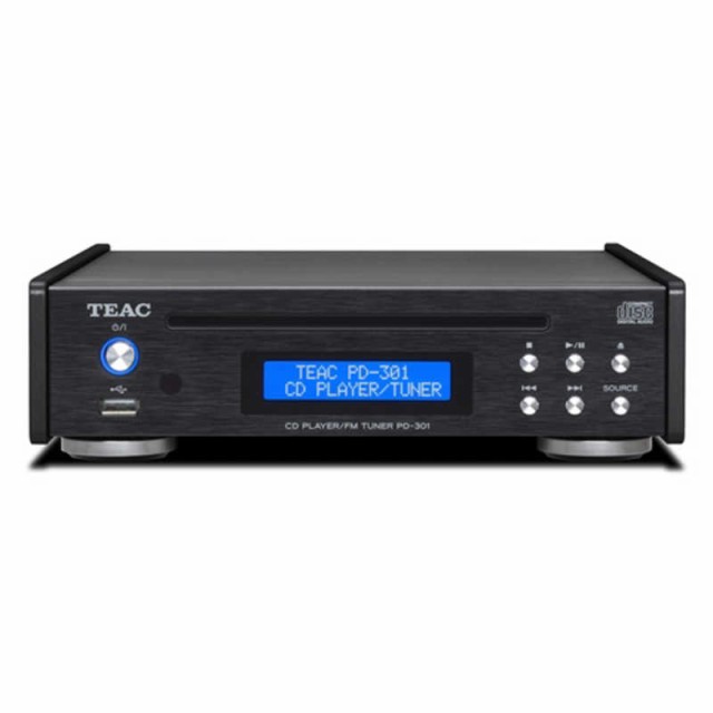 TEAC　CDプレーヤー/FMチューナー [ワイドFM対応]　PD-301-X/Bの通販は
