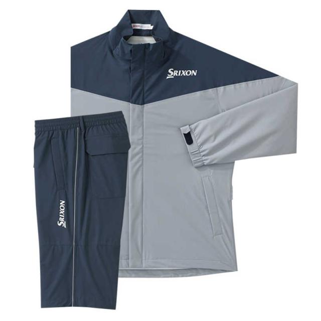 ダンロップ(スリクソン)　レインウエア メンズ MOVE MASTER2 SRIXON (ムーブマスター2 スリクソン) (LLサイズ/グレー)　SMR1000の通販は
