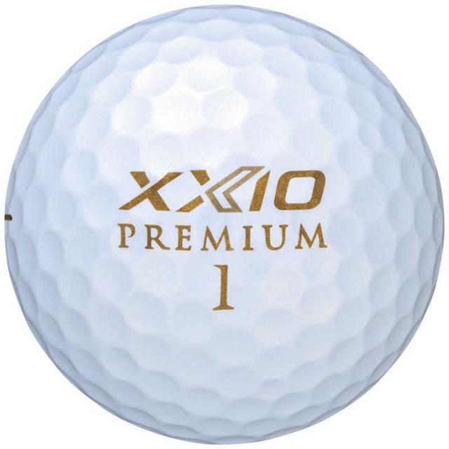 ダンロップ(ゼクシオ)　ゴルフボール ゼクシオ PREMIUM9 ［12球(1ダース)］ ロイヤルゴールド　XNPRM9GLD12
