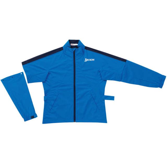 ダンロップ(スリクソン)　レインスーツ ブルーネイビー L 【返品交換不可】　SMR5001