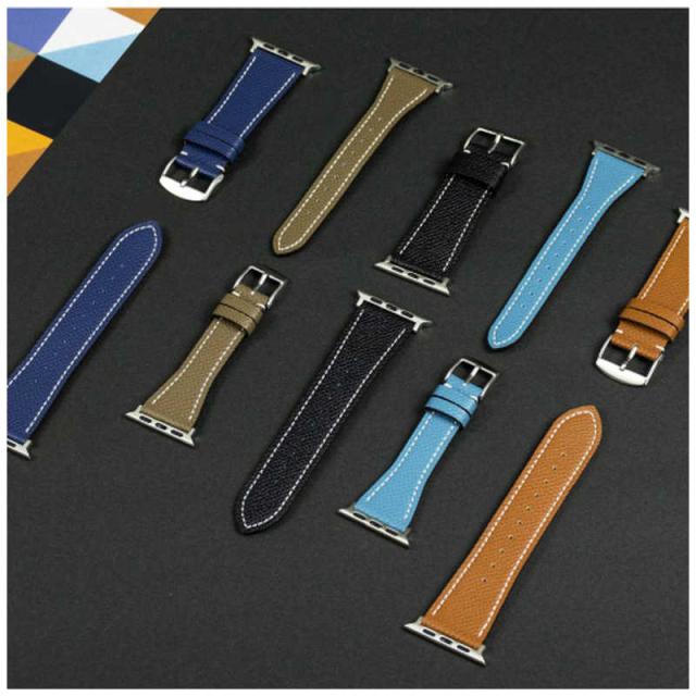 バンビ　Apple Watch 対応 バンド 本革 ワープロラックス (対応ケースサイズ：49/45/44/42mm) ブラウン　RWC046CW