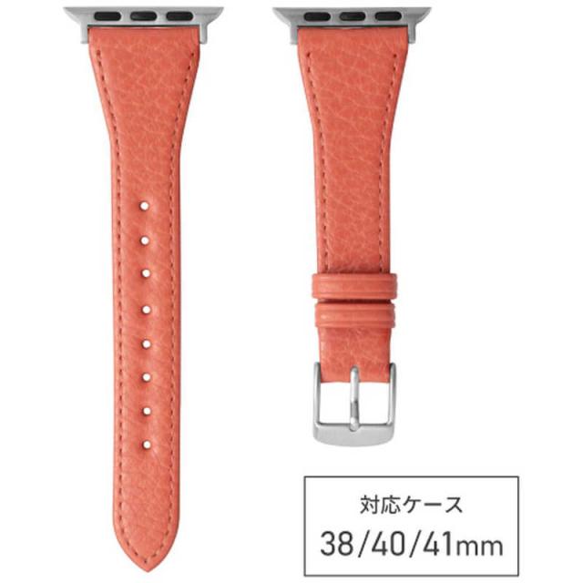 バンビ　Apple Watch 対応 バンド 本革 アドリアレザー (対応ケースサイズ：41/40/38mm) オレンジ　RWC047OU