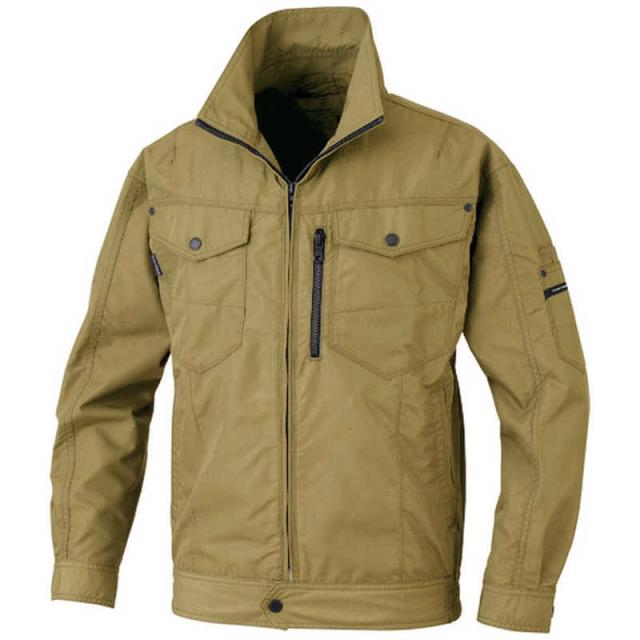 ビッグボーン商事　bigborn(ビッグボーン) 空調風神服 長袖ジャケット [カーキ/LLサイズ]　BK6077S-21 LL