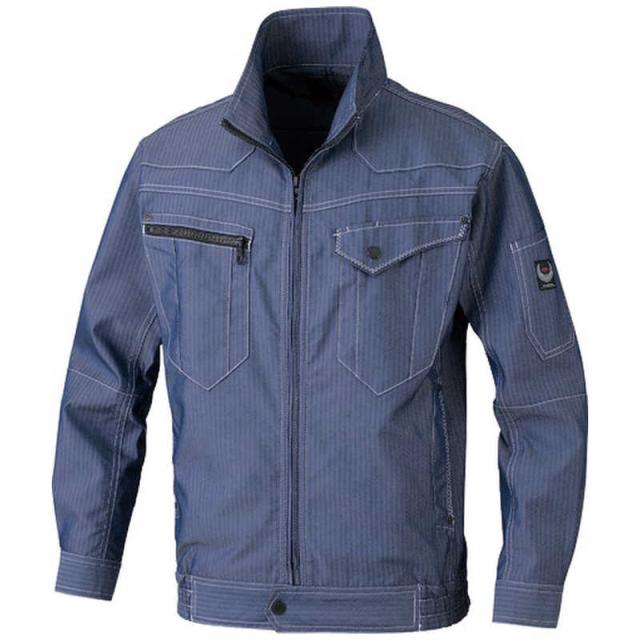 ビッグボーン商事　bigborn(ビッグボーン) 空調風神服 長袖ジャケット [インディゴブルー/Mサイズ]　BK6067S-52 M