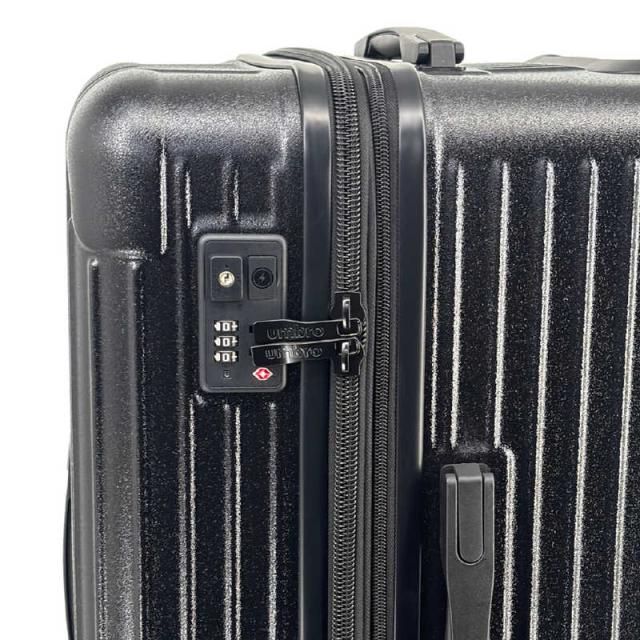 アンブロ トランク型ハードスーツケース 拡張機能付き USBポート付