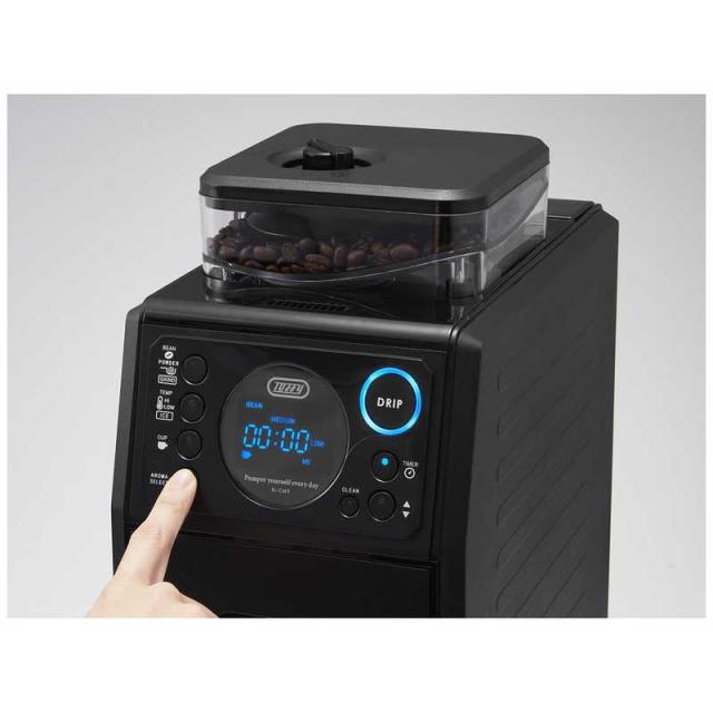 ラドンナ　全自動ミル付きカスタムドリップコｰヒｰメｰカｰ Toffy [全自動 /ミル付き]　K-CM9_3