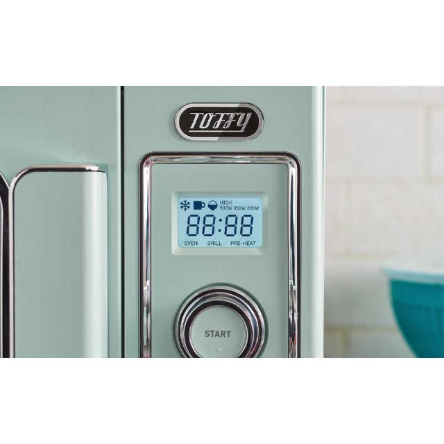 ラドンナ オーブンレンジ 16L フラット ヘルツフリー Toffy ペール