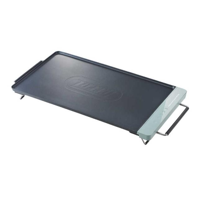 ラドンナ　スリムグリルプレート 収納時厚さ約3cm ペールアクア Toffy ［プレート1枚］　K-GP2-PA