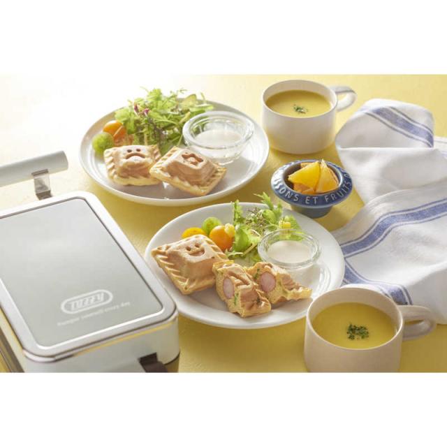 ラドンナ　クォーターホットサンドメーカー Toffy　K-HS6-AW_8