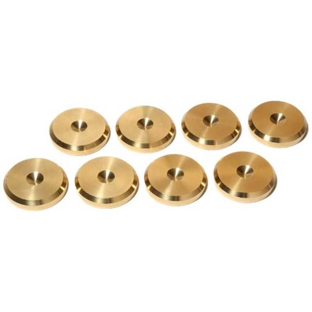 ACOUSTICREVIVE　黄銅(真鍮)製スパイク受け（8個入り）SPU-8 SPU8　SPU8 10,454円