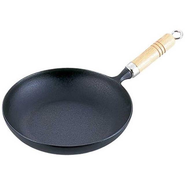 岩鋳　《IH対応》 南部鉄 オムレツパン 24-006 24cm　AOM033の通販は