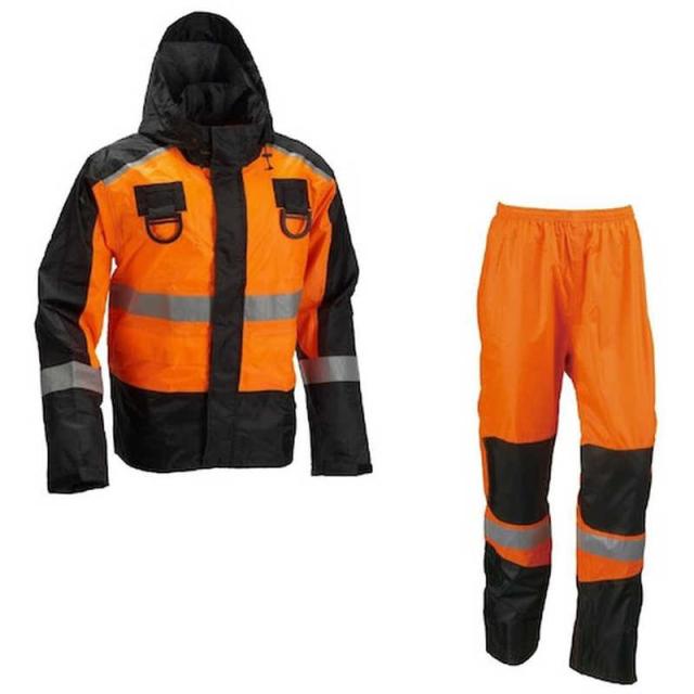 船橋 安全レインフルハーネス仕様 イエロー 3Lサイズ ( FS-6000FH YE 3L ) 船橋(株) 船橋 ブレイブレインフルハーネス仕様 イエローブラック 3Lサイズ FS