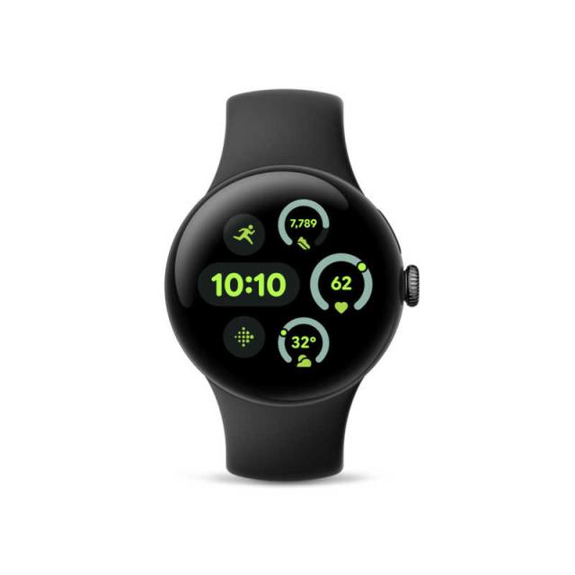 au スマートウォッチ Google Pixel Watch 3 41mm オブシディアン