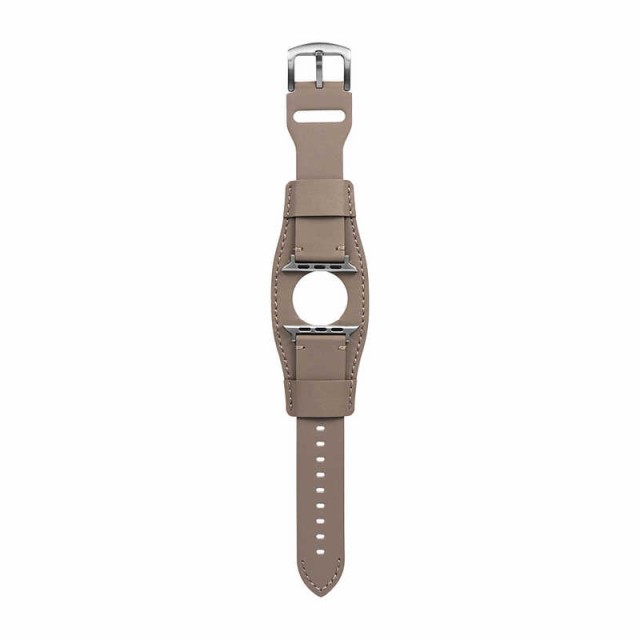 OWLTECH　Apple Watch(42/44/45/49mm)用 パイロットレザーストラップ 「TACT IX(タクトナイン)」 トープ　OWLTACAWBL04TPの通販は 5,002円