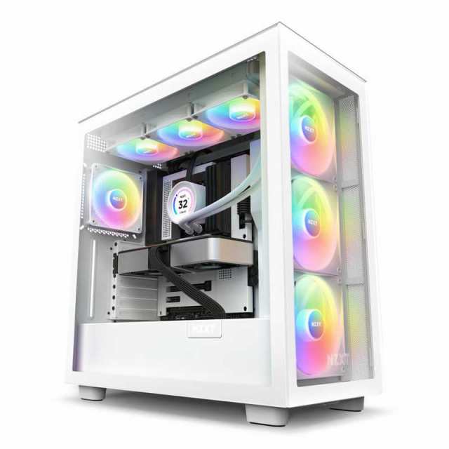 NZXT 水冷CPUクーラー KRAKEN ELITE360RGB ホワイト [ 120mmファンx3