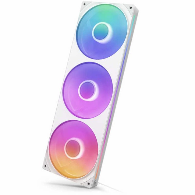 NZXT　ケースファン シングルフレーム F360 RGB CORE ［ 360mm /2400RPM ］ ホワイト　RFU36HFW1