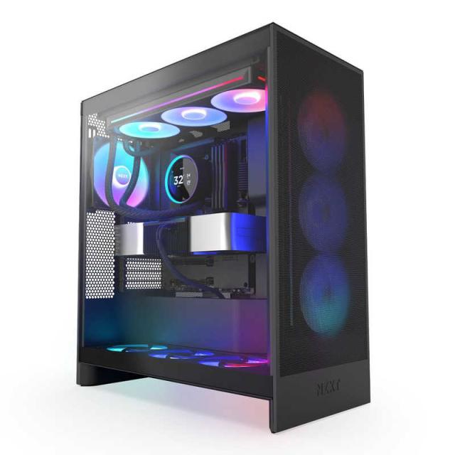 NZXT　水冷CPUクーラー KRAKEN ELITE360 RGB(2024) ［ 360mmファンx1/ 2.72液晶ヘッド ］ ブラック　RLKR36EB2の通販は