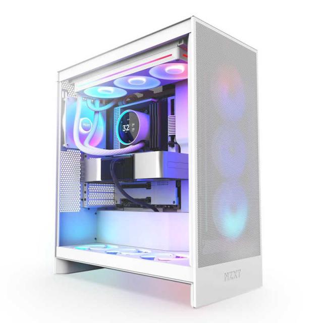 NZXT　水冷CPUクーラー KRAKEN ELITE360 RGB(2024) ［ 360mmファンx1/ 2.72液晶ヘッド ］ ホワイト　RLKR36EW2_3