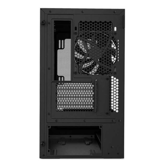 NZXT PCケース [MicroATX / Mini-ITX] H3 FLOW ブラック CC-H31FB-01の