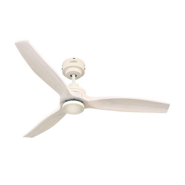 ライフオンプロダクツ　Modern Collection LED シーリングファン DCモーター REAL wood blades JAVALO ELF ［リモコン付き］　JE-CF044-WH