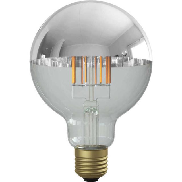 ビートソニック　フィラメントLED電球 Siphon ボール95 Tミラー Silver Siphon [E26 /ボール電球形 /電球色 /1個 /全方向タイプ]　LDF36D