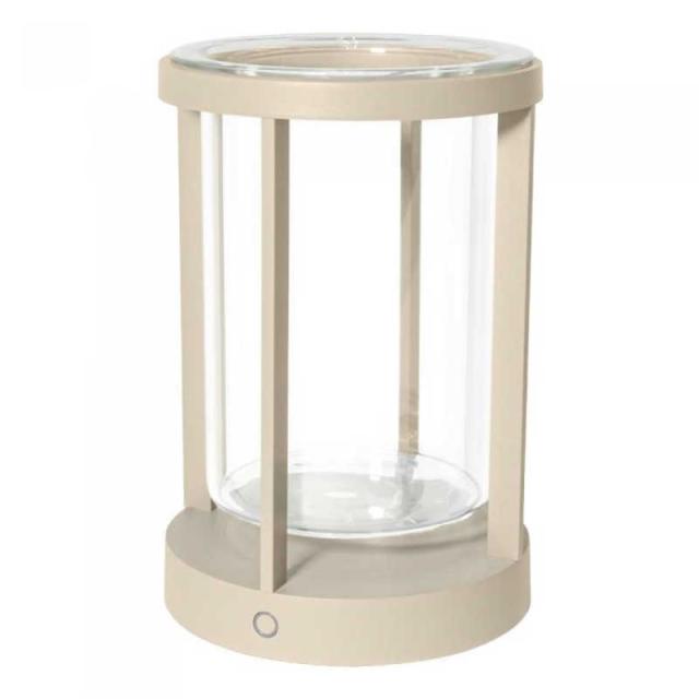 ビートソニック　ポータブルランプ「yoi」 PILLAR サンド ［LED /防雨型 /電球色］　YPL02SD