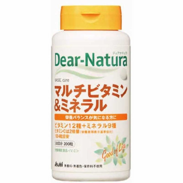 アサヒグループ食品 Dear-Natura（ディアナチュラ） マルチビタミン ...