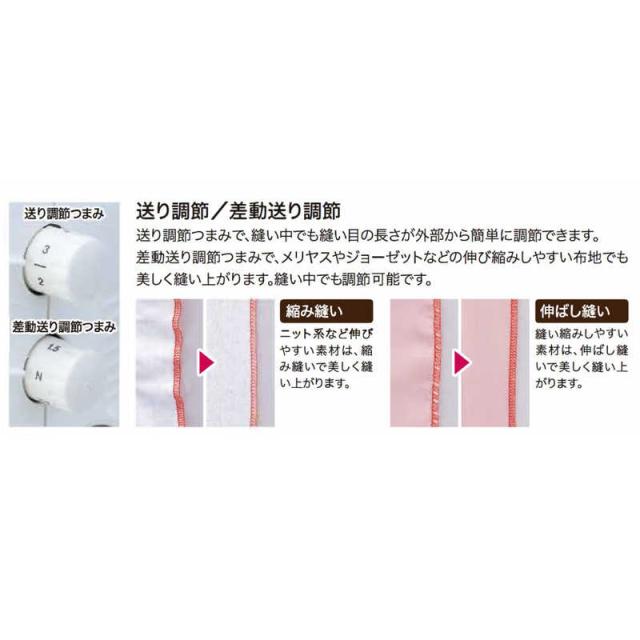 ジューキ　1本針3本糸ロックミシン ［ロックミシン］　MO-113DN_2